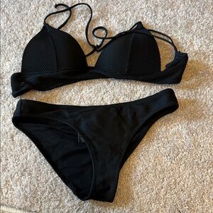 H&M Black Bikini Set